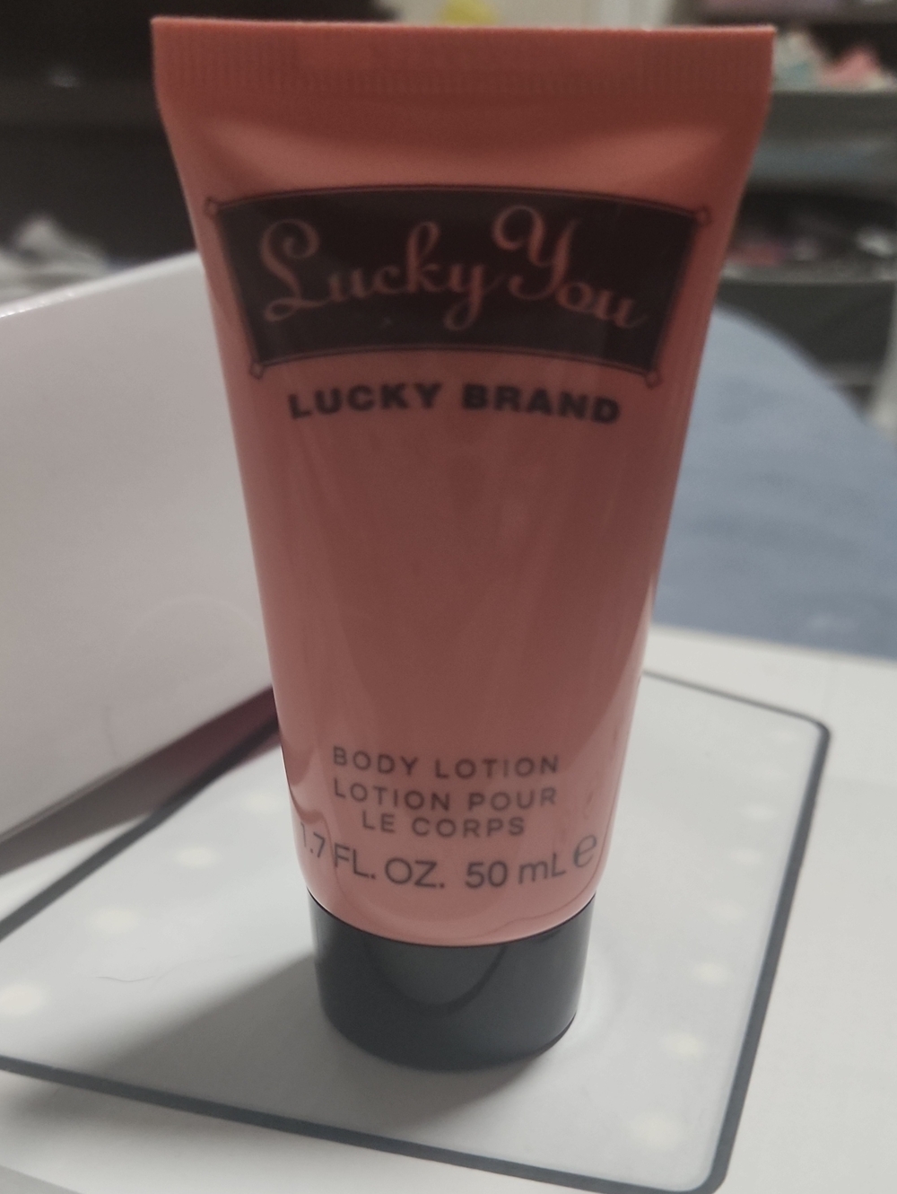 Lucky Brand Lucky You Peach-Tone Body Lotion Tube